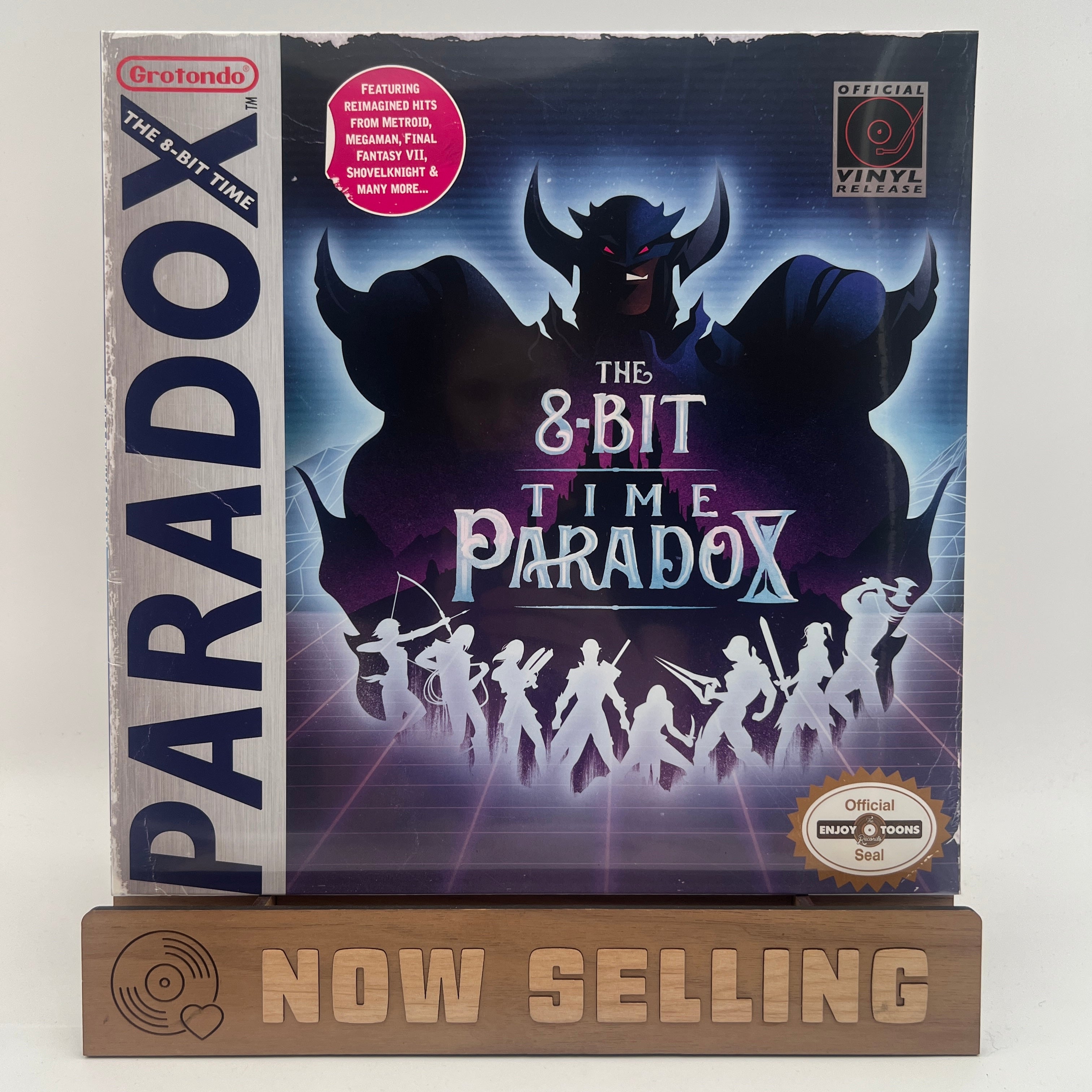 The 8-Bit Time Paradox Video Game Music Soundtrack Vinyl LP Swirl SEAL