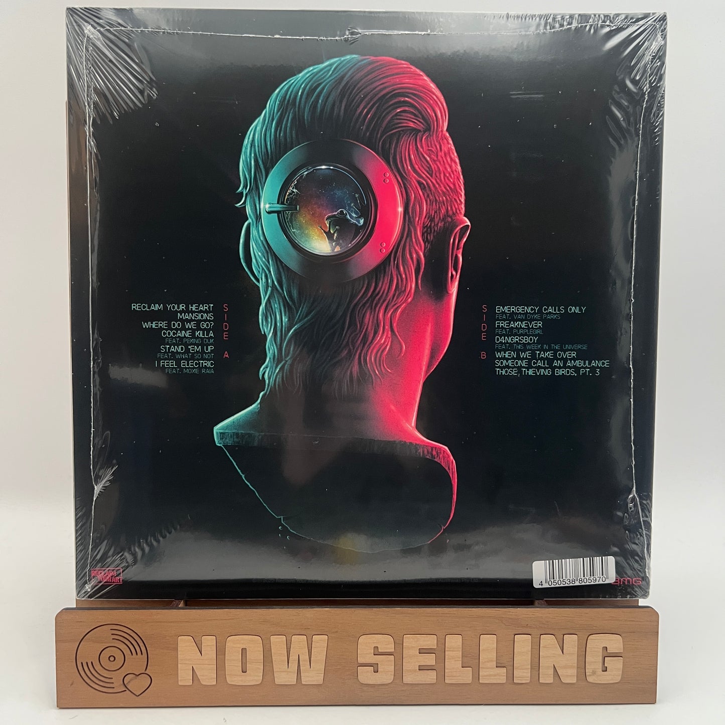 Daniel Johns - FutureNever Vinyl LP Blue Red Marble SEALED Australian Press SIGNED Art Card