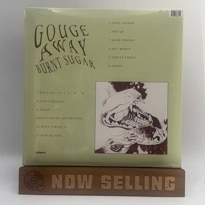 Gouge Away - Burnt Sugar Vinyl LP Reissue Cloudy Bone & Clear SEALED