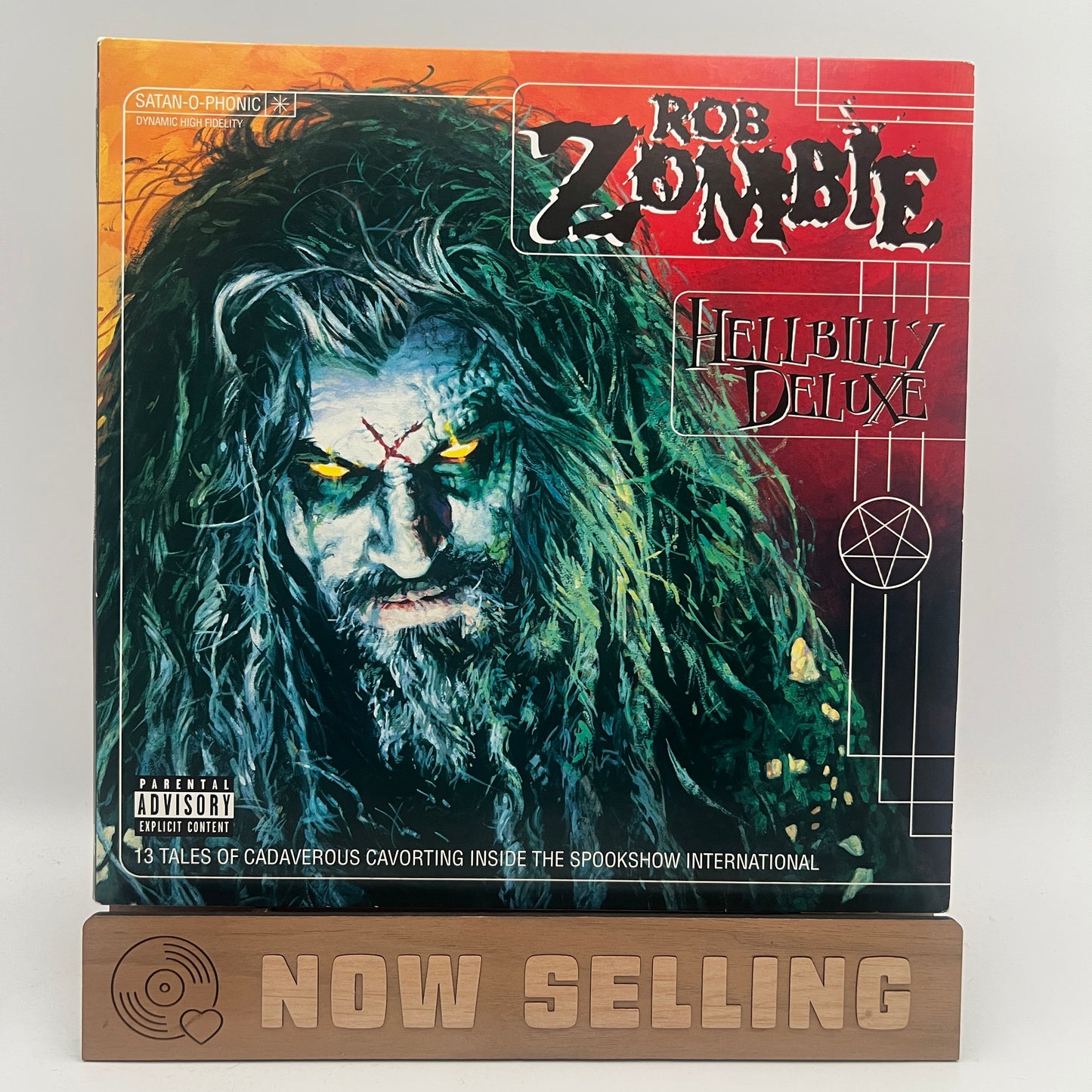 Rob Zombie - Hellbilly Deluxe Vinyl LP Orange Translucent 2014