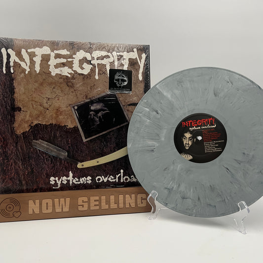 Integrity - Systems Overload Vinyl LP 2013 Reissue Gray Marble