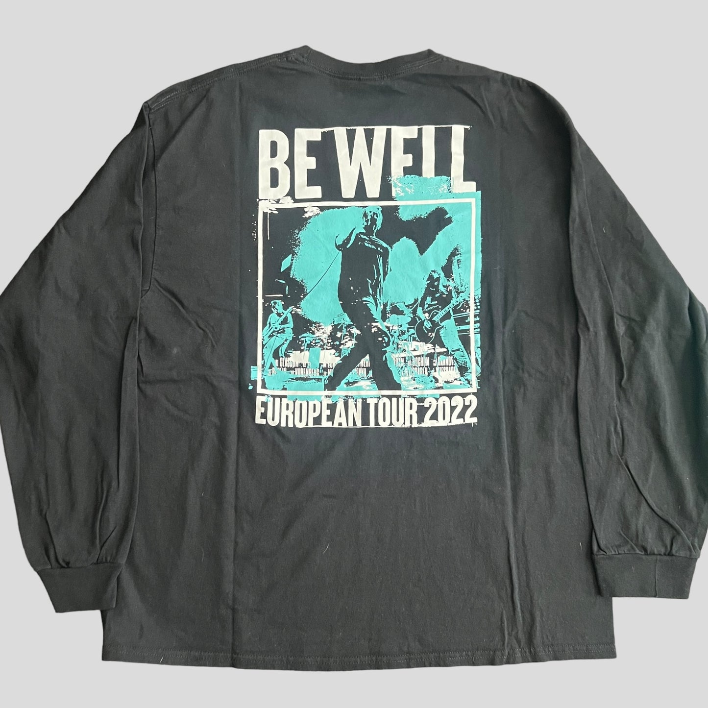 Be Well Band European Tour 2022 Long Sleeve T-Shirt Size XL