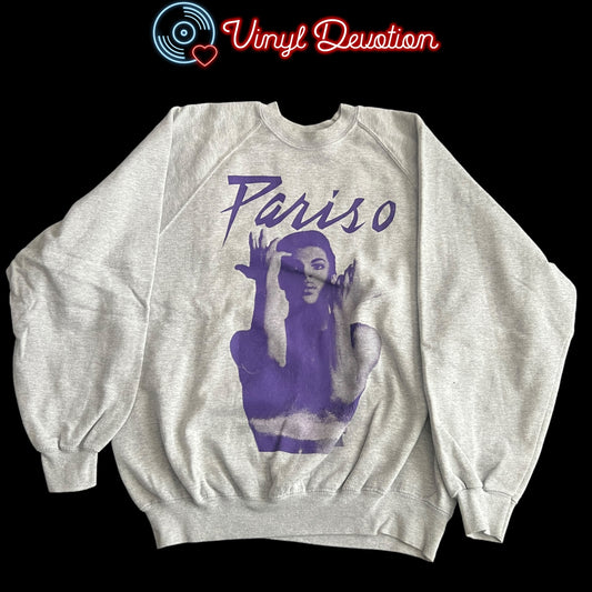 Pariso Band Prince RIP Crewneck Sweatshirt Size XL UK Hardcore