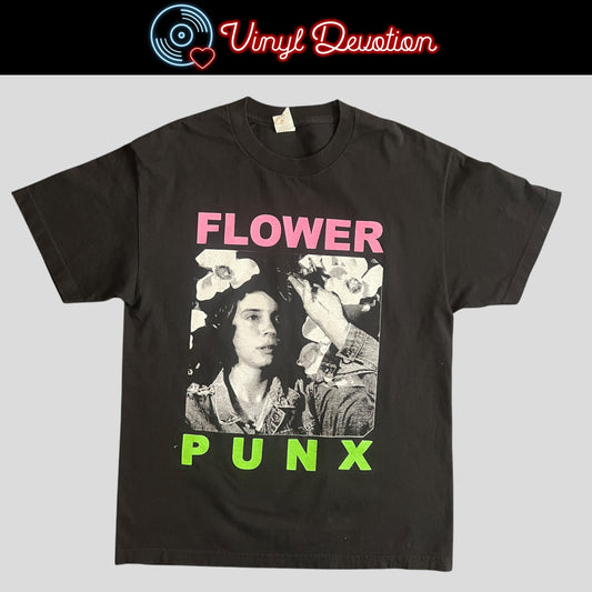 The Beautiful Ones Hardcore Band Flower Punx Cat Power T-Shirt Size L