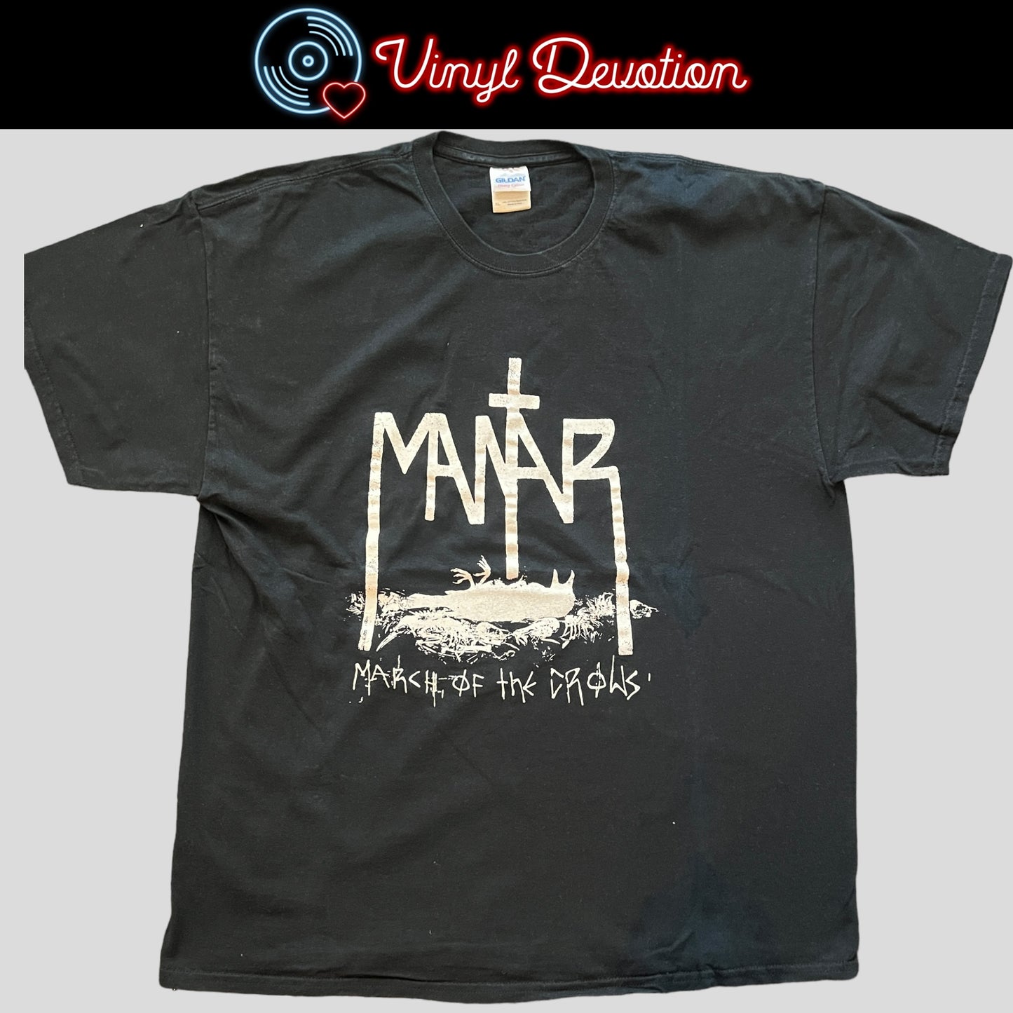 Mantar Band March Of The Crows Death By Burning T-Shirt Size XL