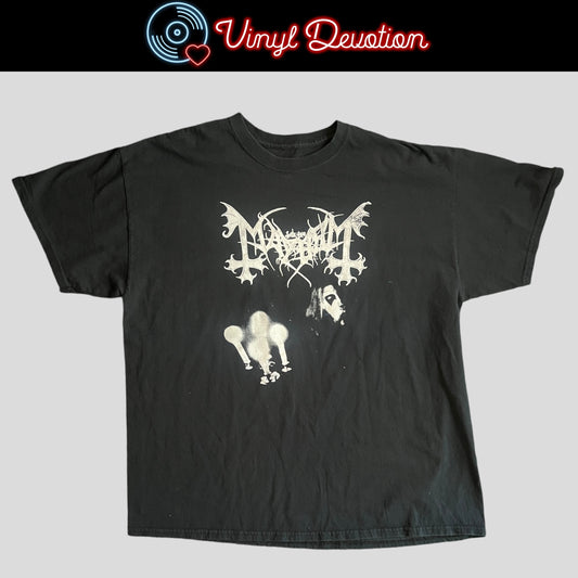 Mayhem Band Candelabra T-Shirt Size XL