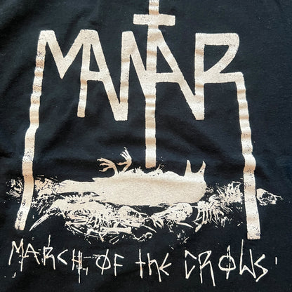 Mantar Band March Of The Crows Death By Burning T-Shirt Size XL