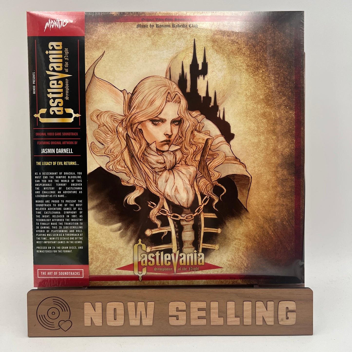 Castlevania Symphony Of The Night Soundtrack Vinyl LP Black SEALED  Konami