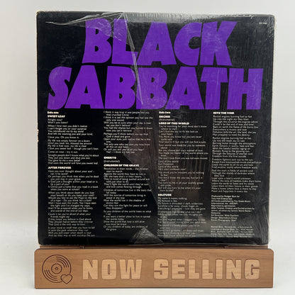 Black Sabbath - Master Of Reality Vinyl LP Original 1st Press Pitman w/ Poster!