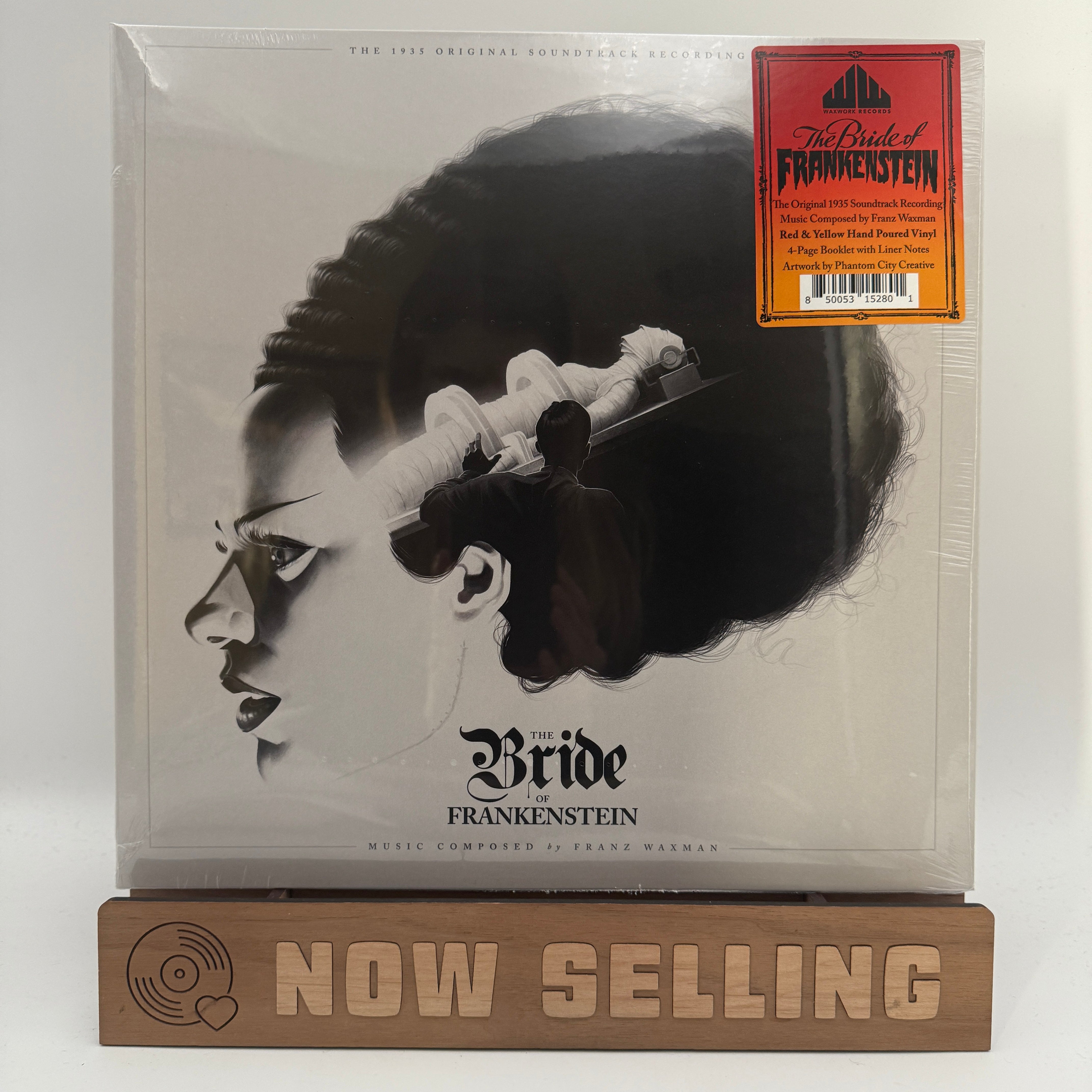 Bride of Frankenstein Soundtrack Vinyl Record sale LP Waxwork