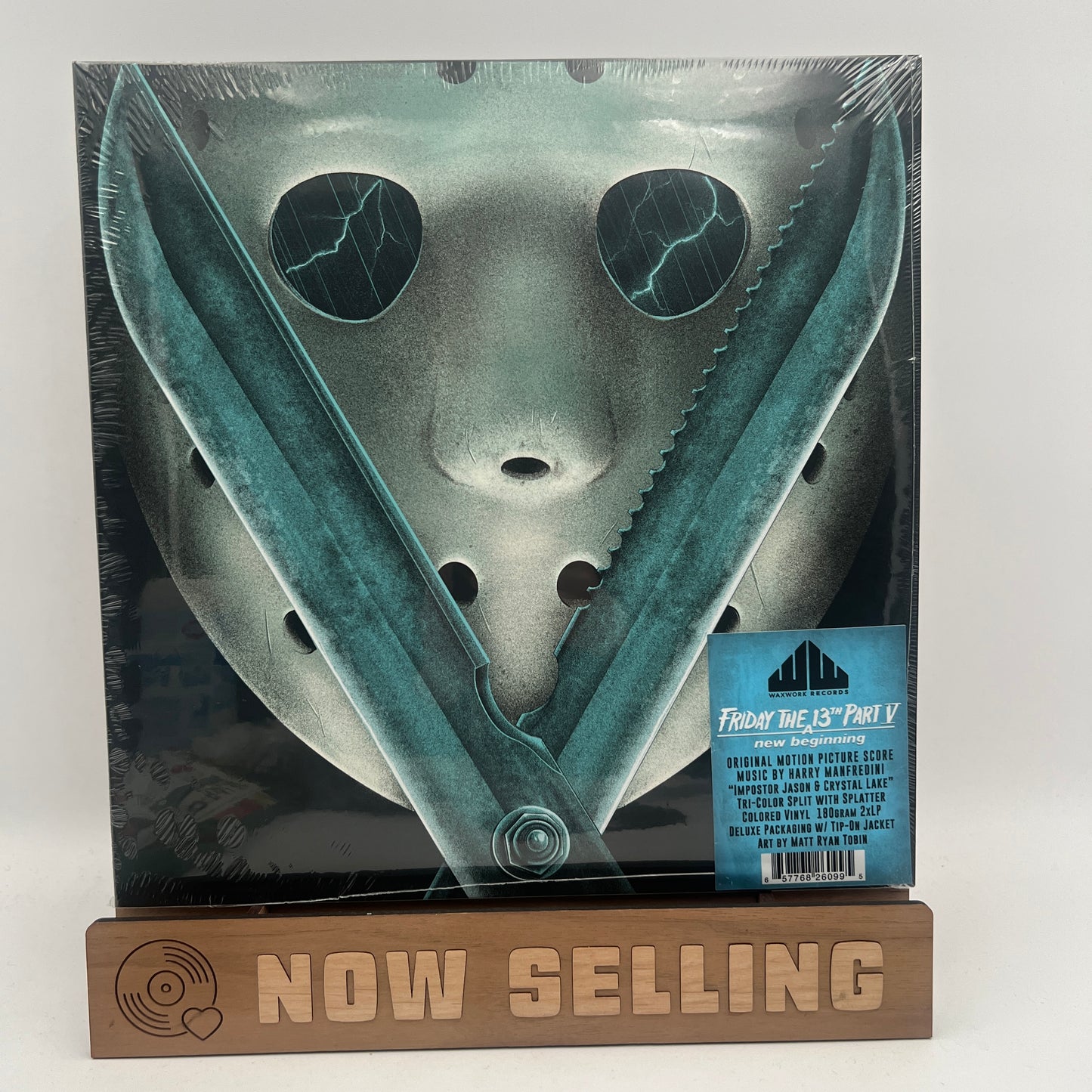 Friday The 13th Part V New Beginning Soundtrack LP Tri-Color Split SEALED Harry Manfredini