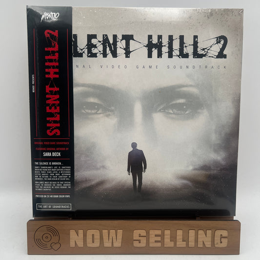 Silent Hill 2 Soundtrack Vinyl LP Silver SEALED Konami Mondo