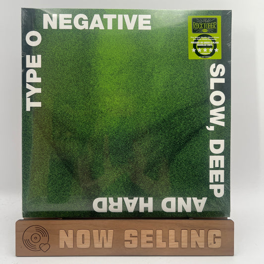 Type O Negative - Slow Deep And Hard Vinyl LP Green Black Marble Rocktober SEALED