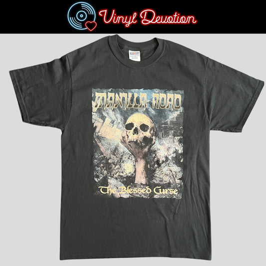 Manilla Road Band The Blessed Curse T-Shirt Size M