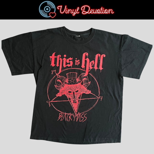 This Is Hell Band Black Mass 2011 T-Shirt Size L