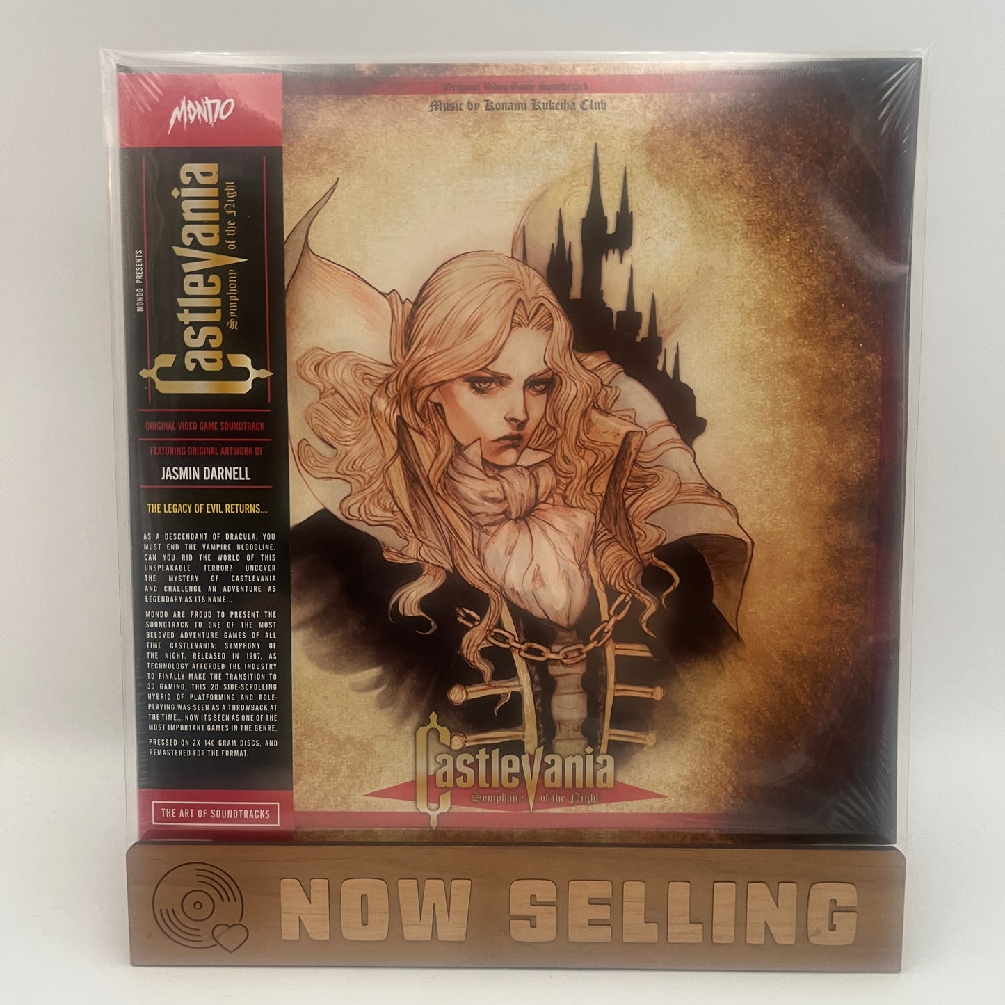 Castlevania Symphony Of The Night Soundtrack Vinyl LP Red SEALED  Konami