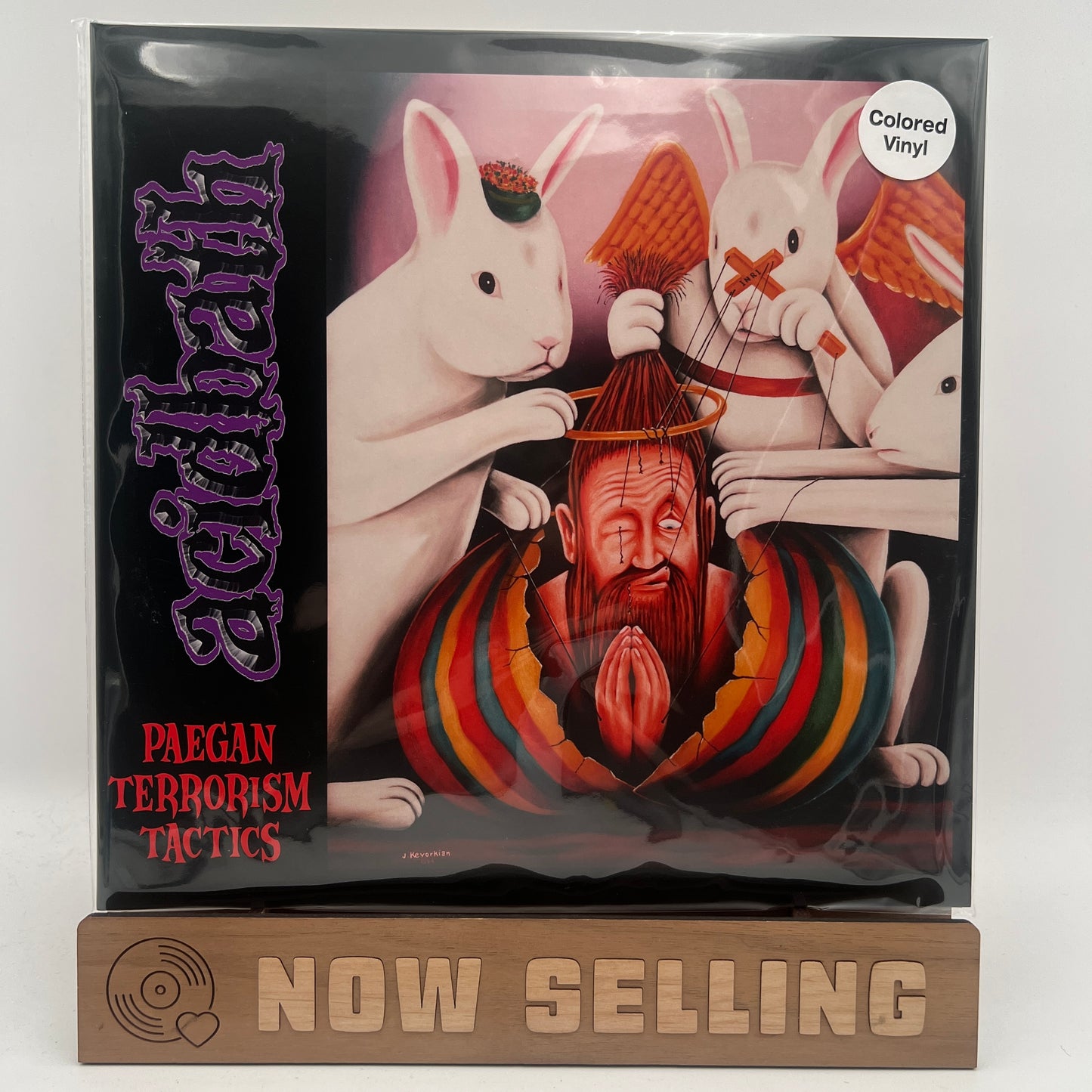 Acid Bath - Paegan Terrorism Tactics Vinyl LP 180 Gram Clear / Orange Transparent