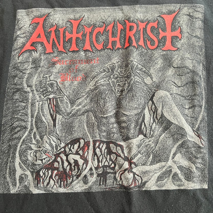 Antichrist Band Sacrament Of Blood T-Shirt Size M