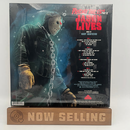 Friday The 13th Part VI Jason Lives Soundtrack LP Paintball Splatter SEALED Harry Manfredini