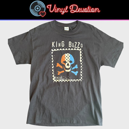 King Buzzo Jolly Roger T-Shirt Size L Melvins This Machine Kills Artists