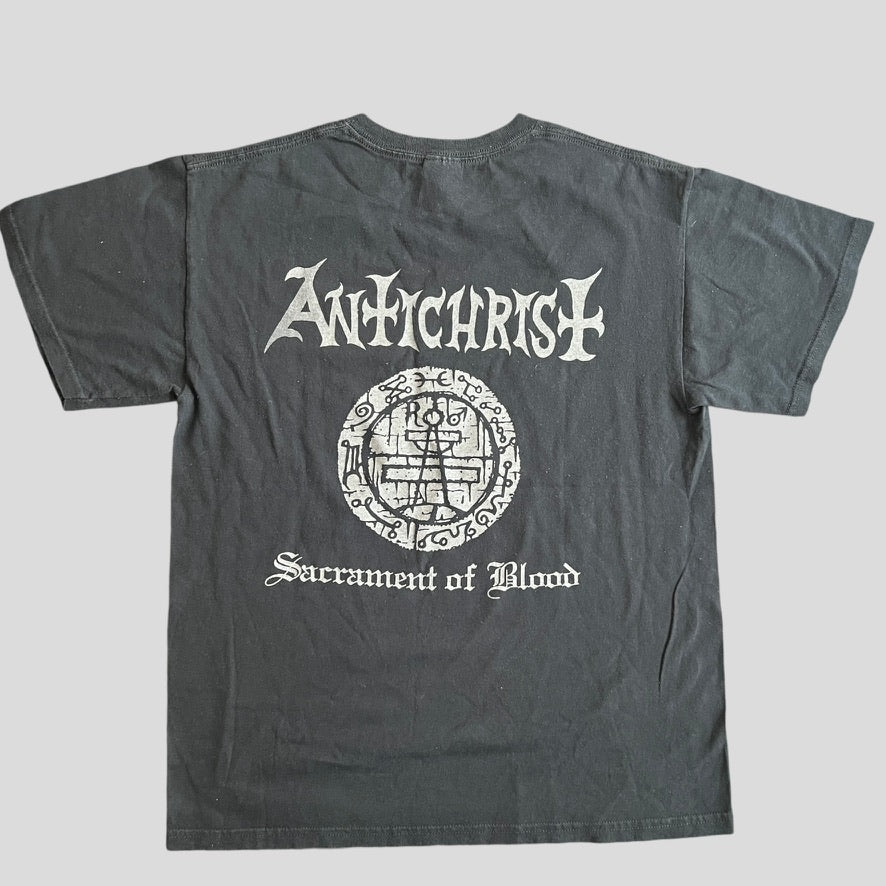 Antichrist Band Sacrament Of Blood T-Shirt Size M