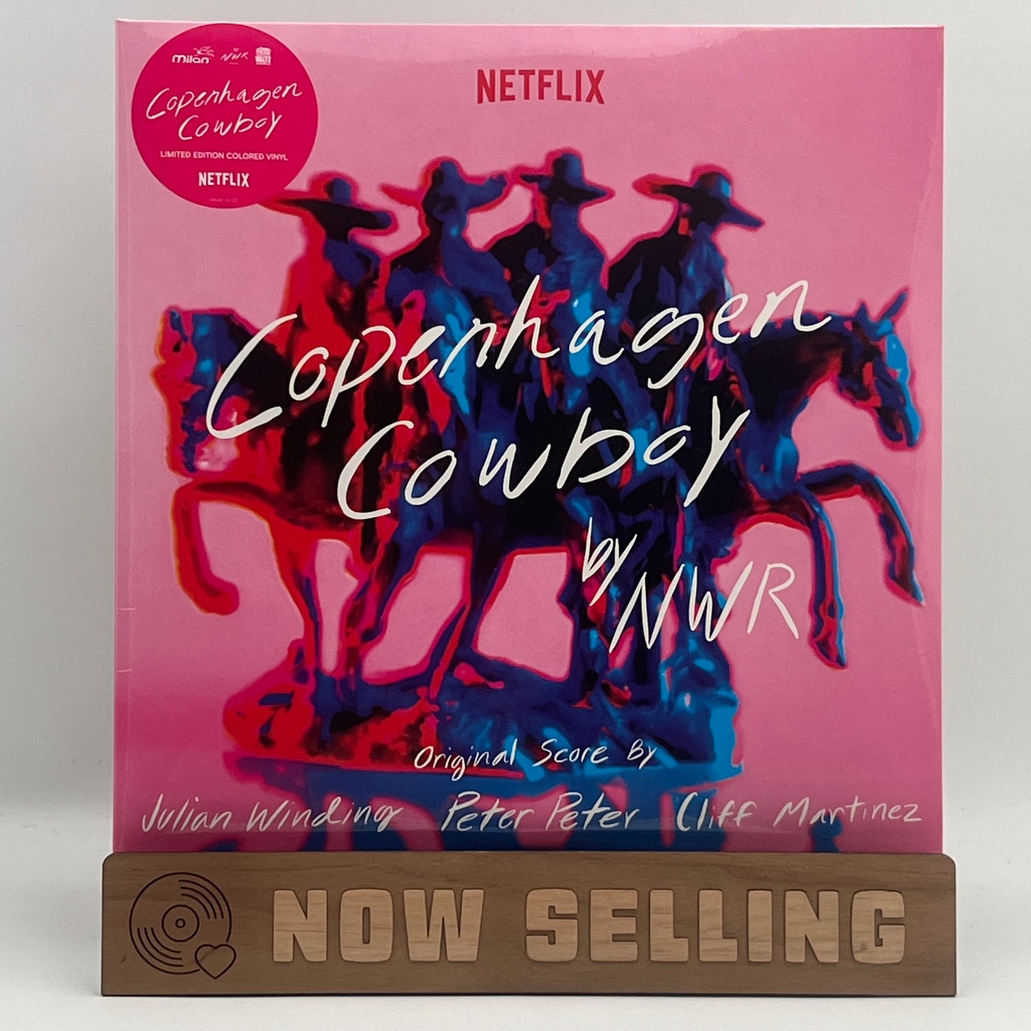 Copenhagen Cowboy Soundtrack Vinyl LP Pink SEALED Cliff Martinez Mondo Death Waltz