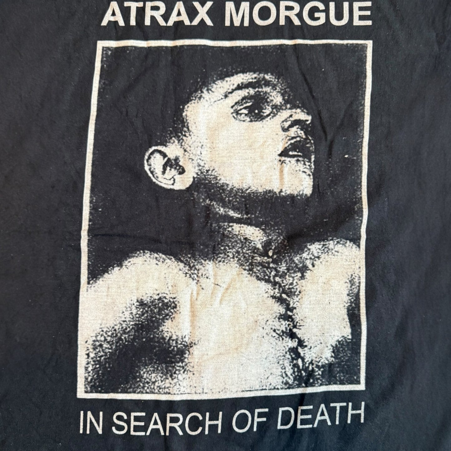 Atrax Morgue Band In Search of Death T-Shirt Size XXL Marco Corbelli