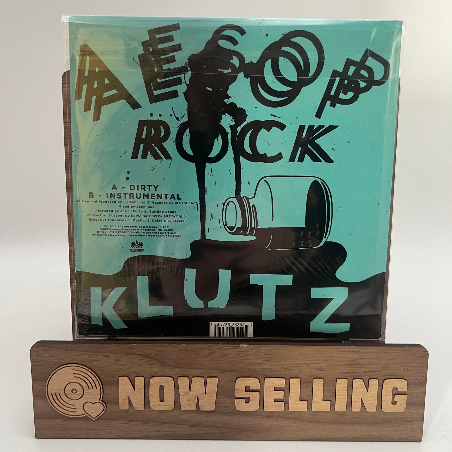 Aesop Rock - Klutz Vinyl 7" SEALED