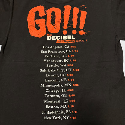 Decibel 2015 Tour T-Shirt Size S