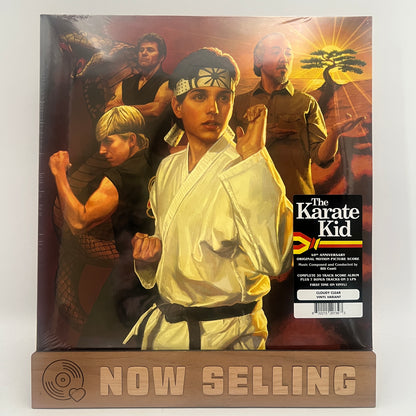 The Karate Kid Original Motion Picture Score Soundtrack Vinyl LP Cloudy Clear SEALED