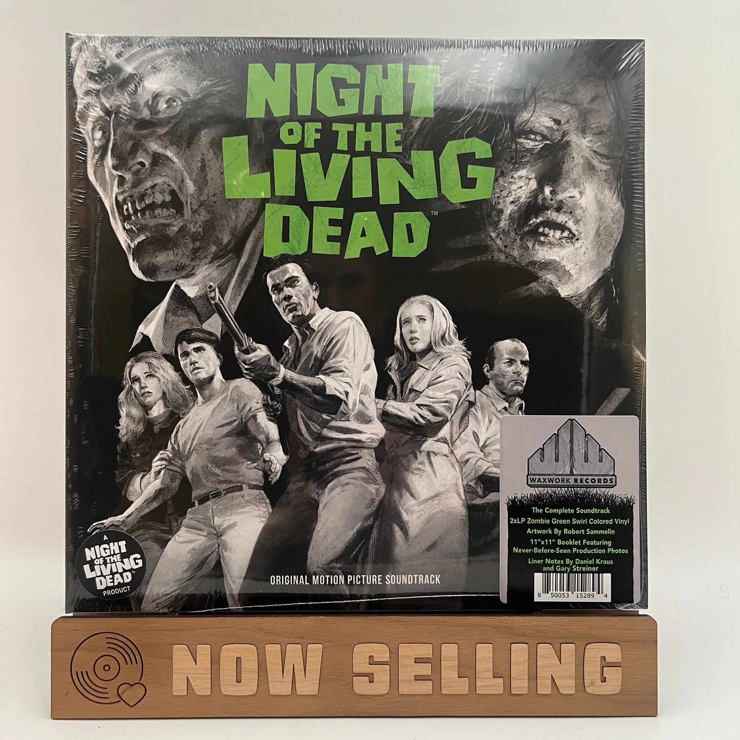 Night Of The Living Dead Soundtrack Vinyl LP Zombie Green Swirl SEALED LITA