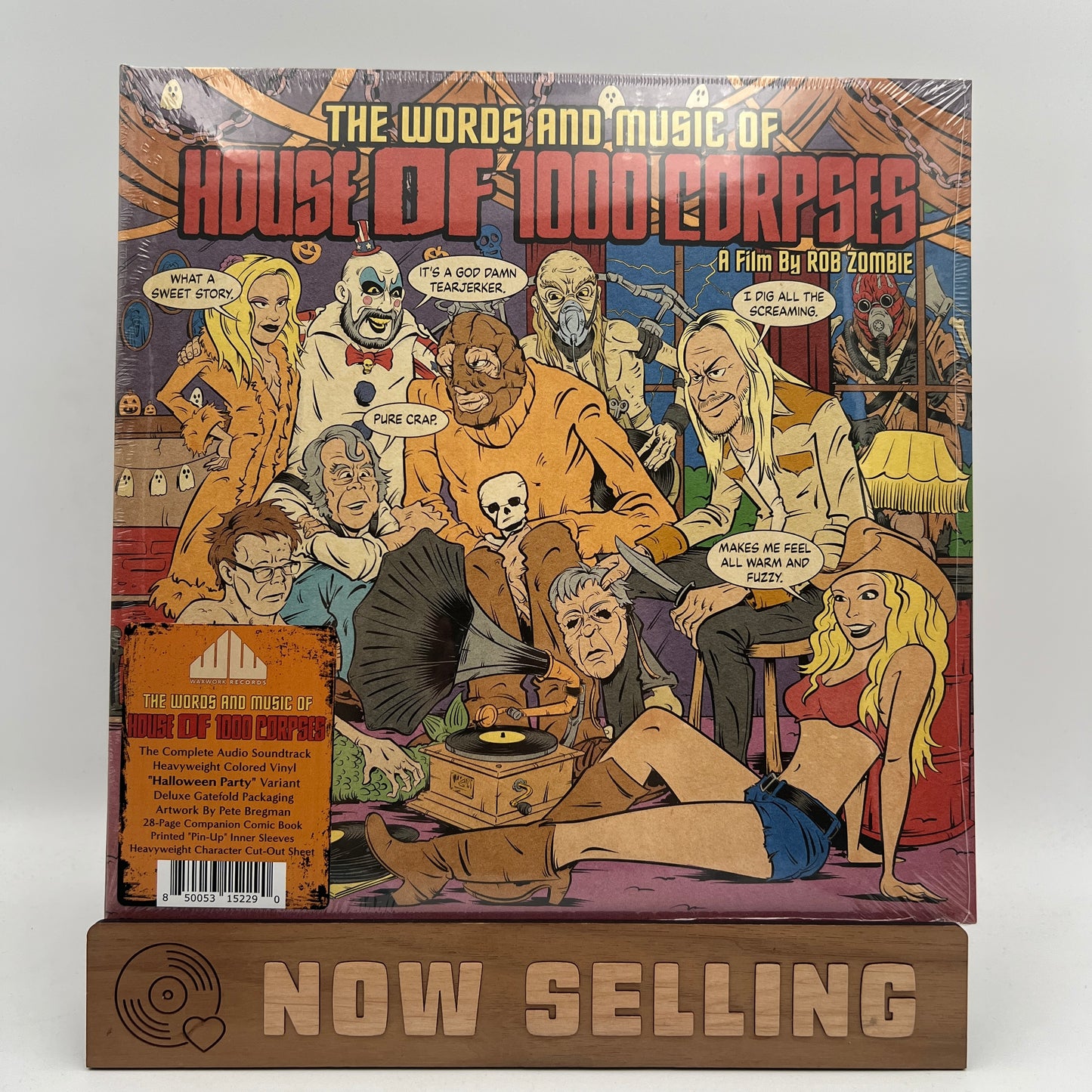 The Words And Music Of House Of 1000 Corpses Soundtrack Vinyl LP Swirl SEALED