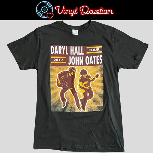 Hall & Oates / Tears For Fears 2017 Tour T-Shirt Size L