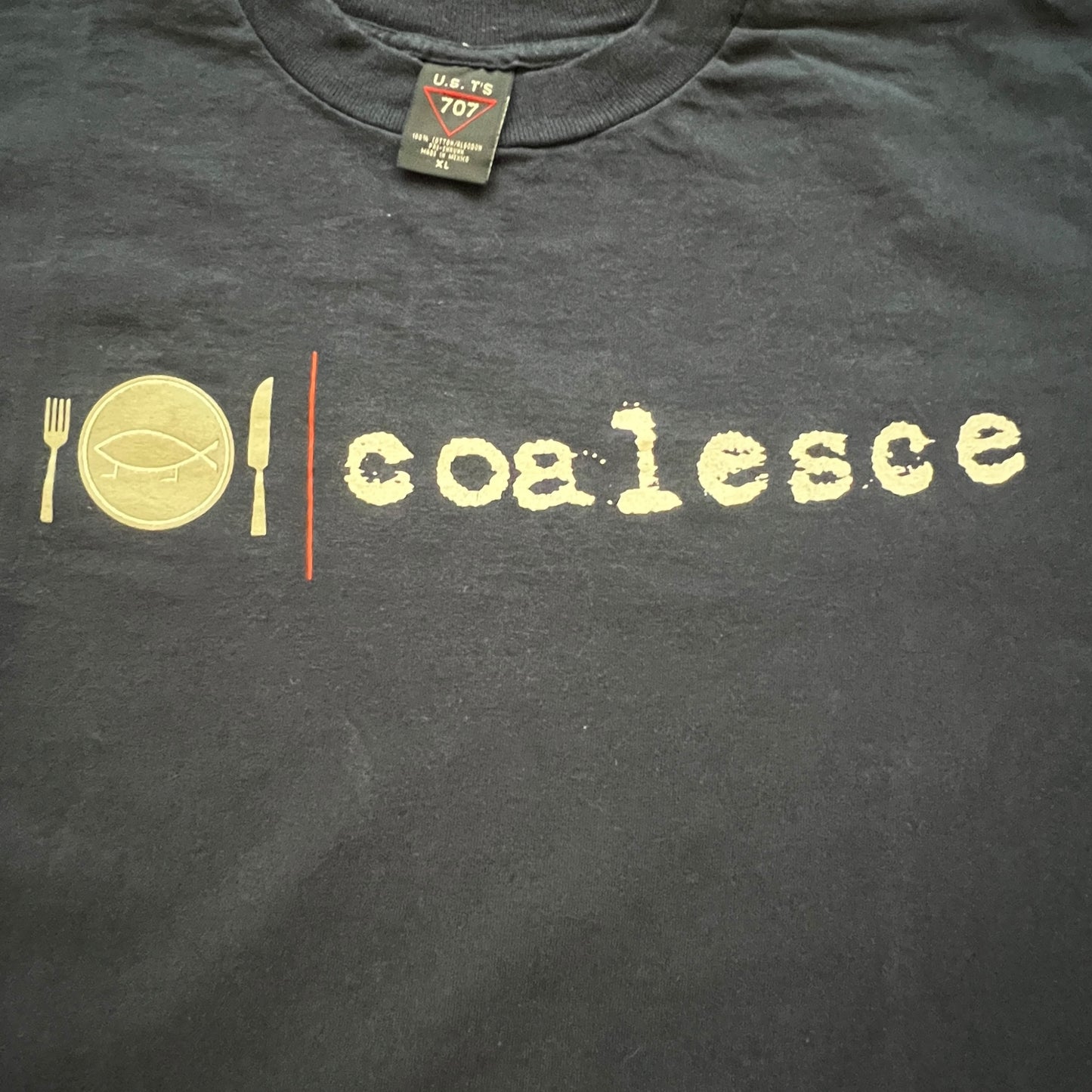 Coalesce Band Vintage T-Shirt Size XL