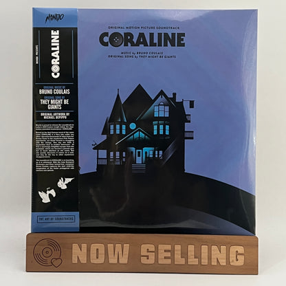 Coraline Soundtrack Vinyl LP Blue / Purple Blue Swirl SEALED Bruno Coulais