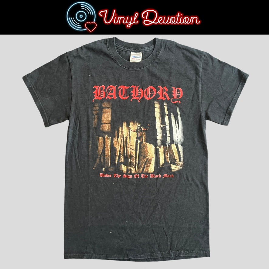 Bathory Band Under The Sign Of The Black Mark T-Shirt Size S