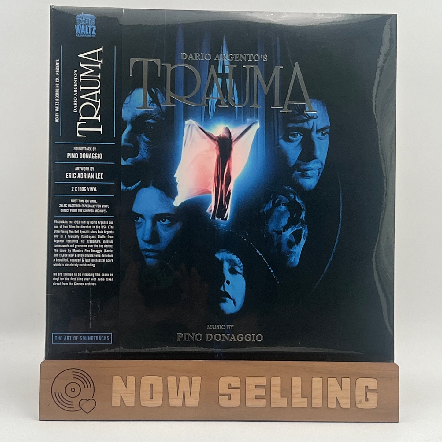 Trauma Soundtrack Vinyl LP Red SEALED Pino Donaggio Mondo Death Waltz