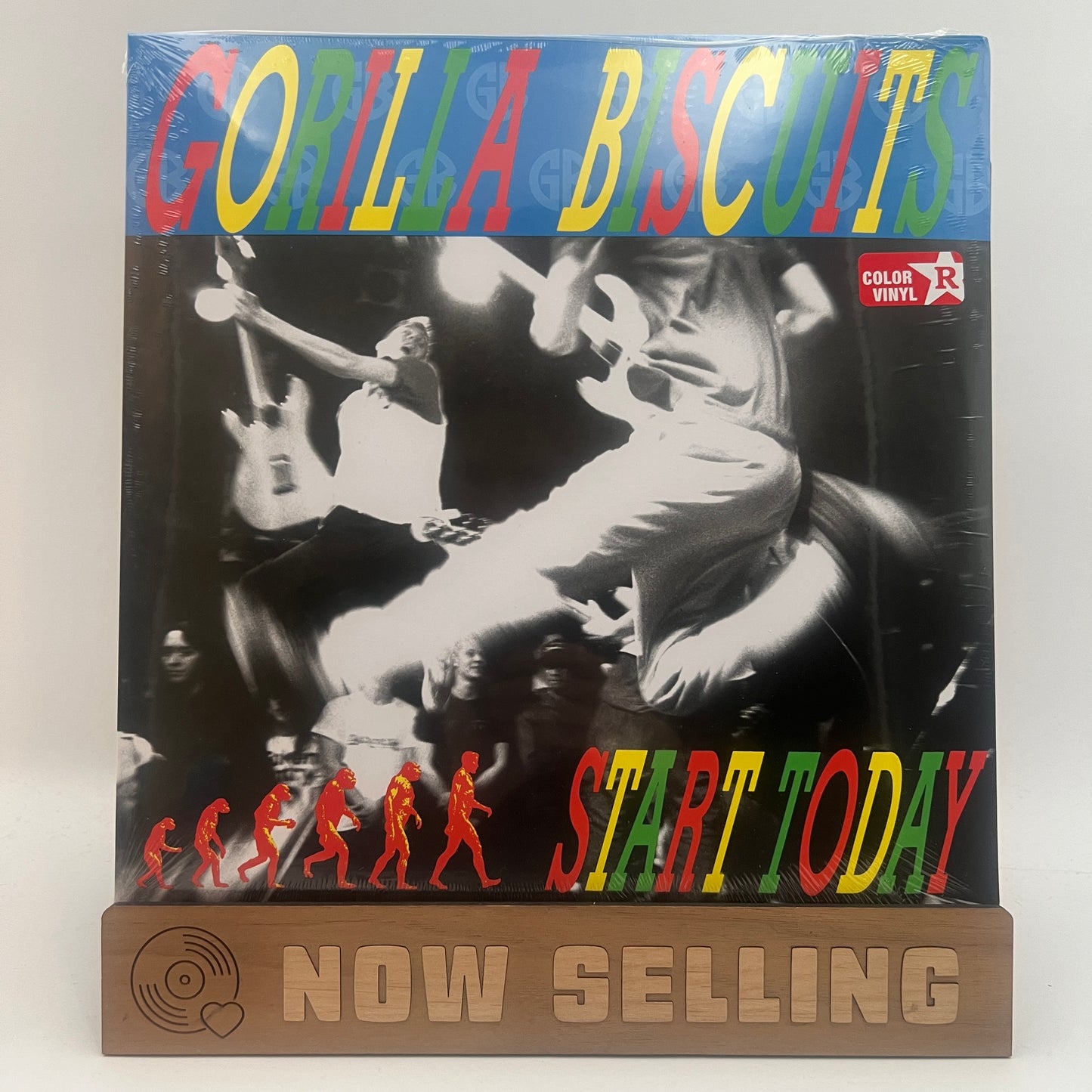 Gorilla Biscuits - Start Today Vinyl LP Reissue Baby Blue SEALED