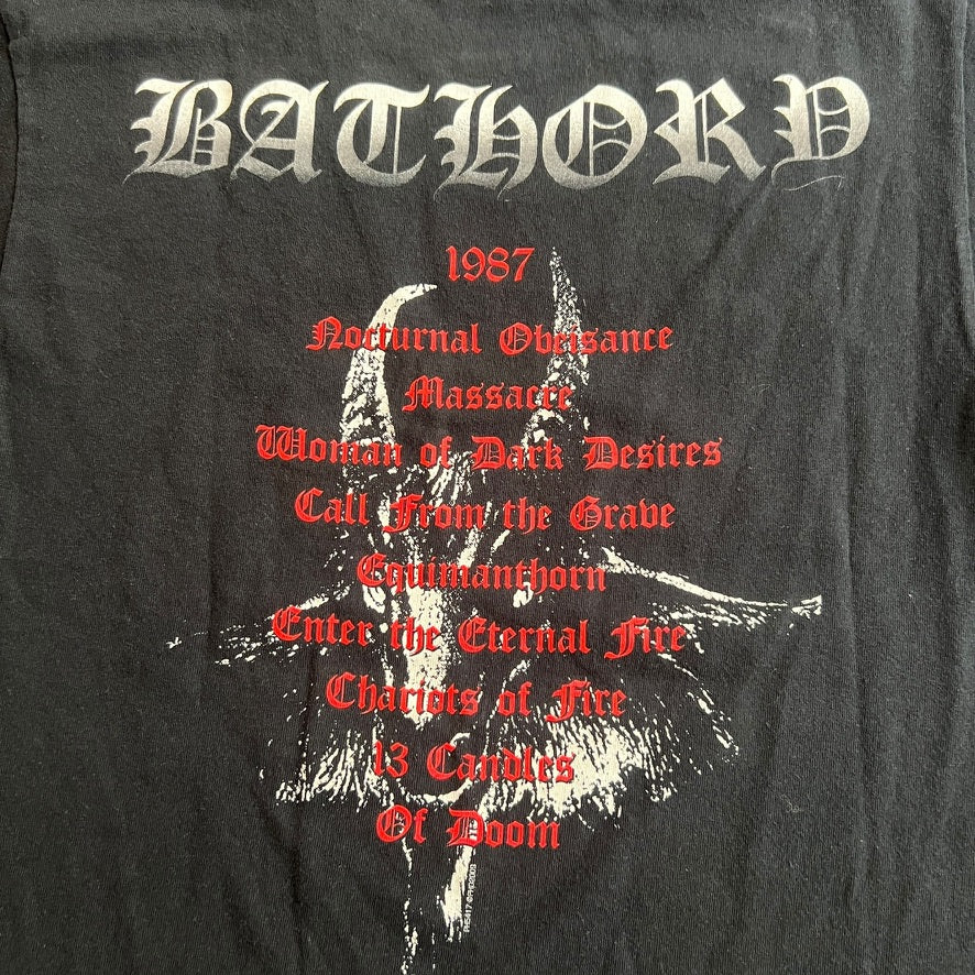 Bathory Band Under The Sign Of The Black Mark T-Shirt Size S