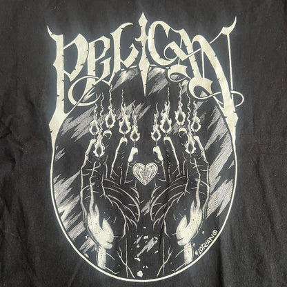 Pelican Band Hand Candles Florian Artwork T-Shirt Size L