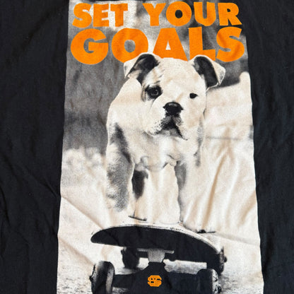 Set Your Goals Band Bulldog Skating T-Shirt Size XL