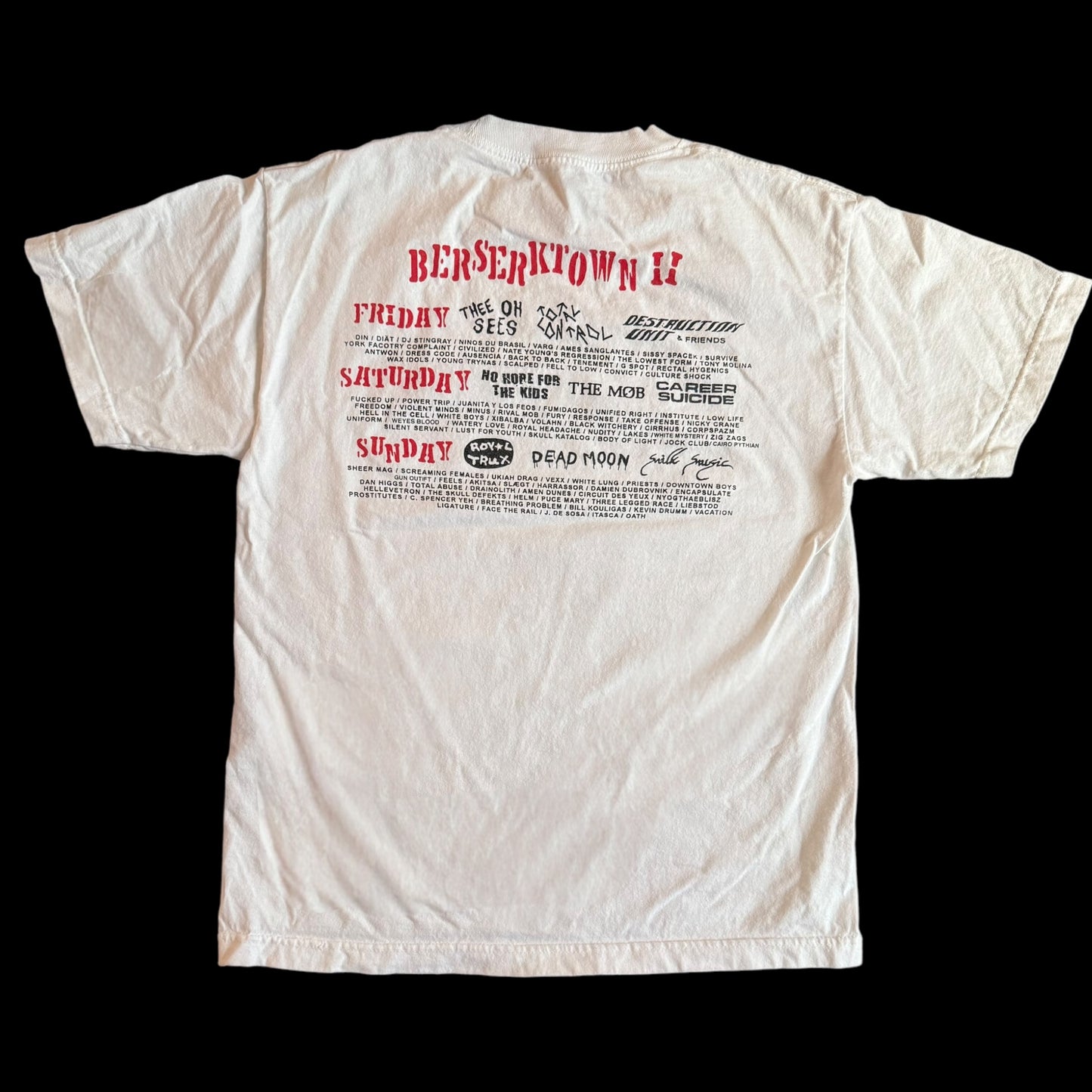 Berserkertown II Music Festival Shirt Size M