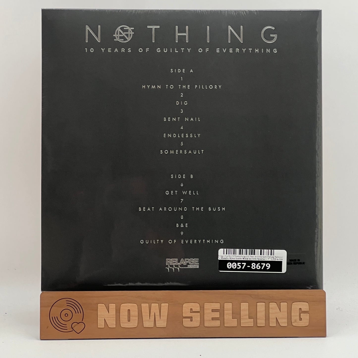 Nothing - Guilty Of Everything 10 Years Vinyl LP w/ 7" Splatter SEALED