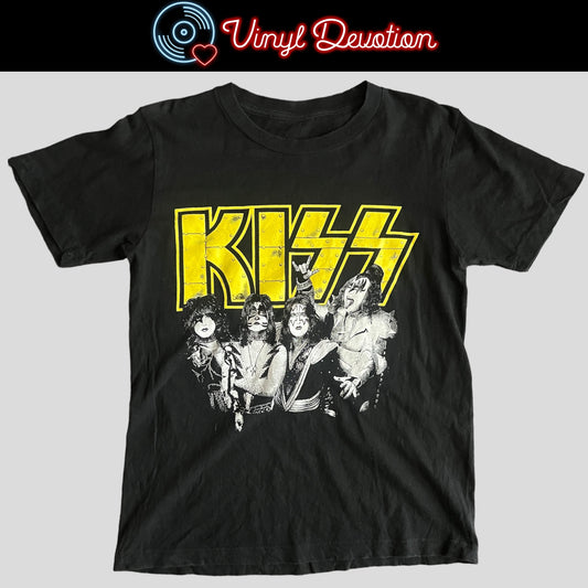 Kiss Band - Black T-Shirt Size Medium