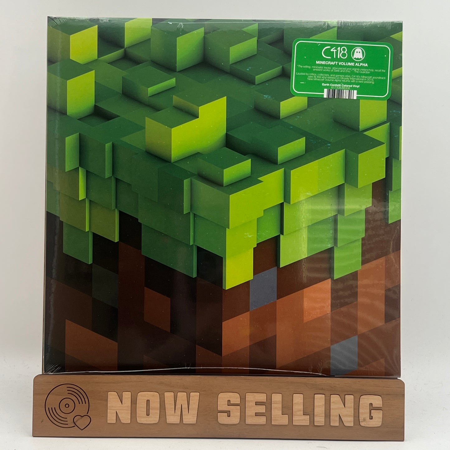 C418 - Minecraft Soundtrack - Volume Alpha Vinyl LP Earth Confetti SEALED