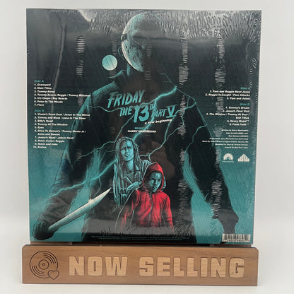 Friday The 13th Part V New Beginning Soundtrack LP Tri-Color Split SEALED Harry Manfredini