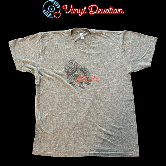 Pageninetynine Band Owl Gray T-Shirt Size XL Pg.99