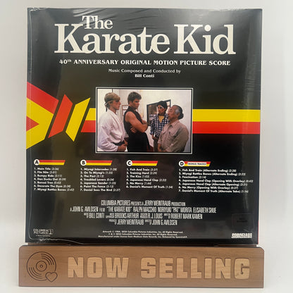 The Karate Kid Original Motion Picture Score Soundtrack Vinyl LP Cloudy Clear SEALED