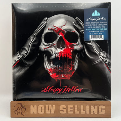 Sleepy Hollow Soundtrack Vinyl LP Blue/White Western Woods SEALED Danny Elfman LITA