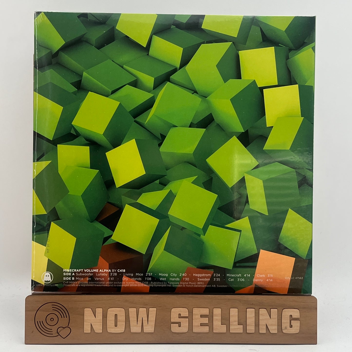 C418 - Minecraft Soundtrack - Volume Alpha Vinyl LP Earth Confetti SEALED